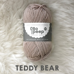 BoPeep Luxury Baby DK 50g - Teddy Bear